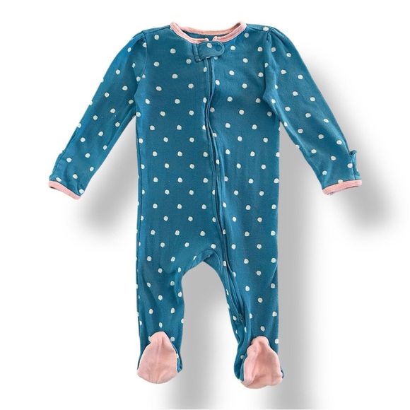 cloud island | Three Patterned Footie Sleepers (6-9 mos) ☁️ - Picture 2 of 6